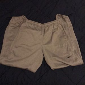 Nike Therma-Fit grey sweats, medium